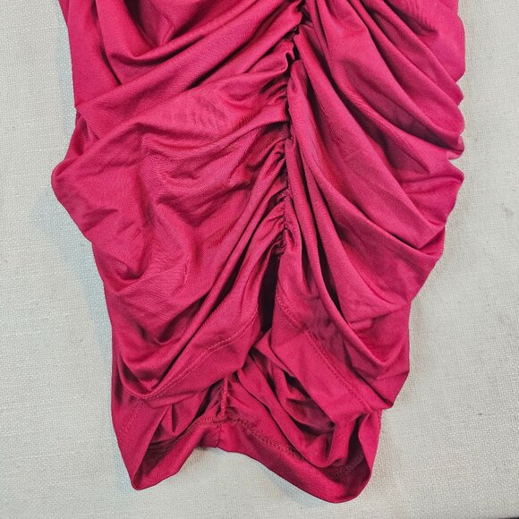 Cefian Strapless Ruched Midi Dress - Picture 6 of 8